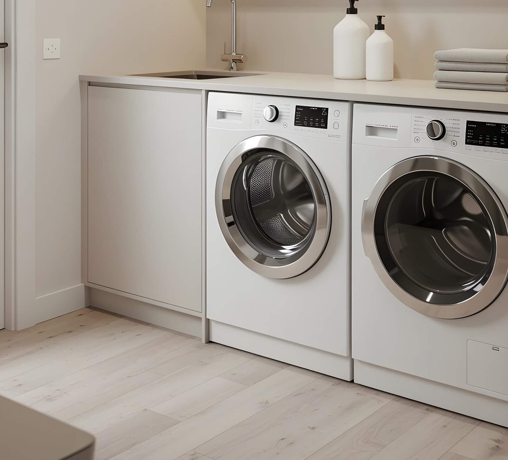 A picture of home appliances.