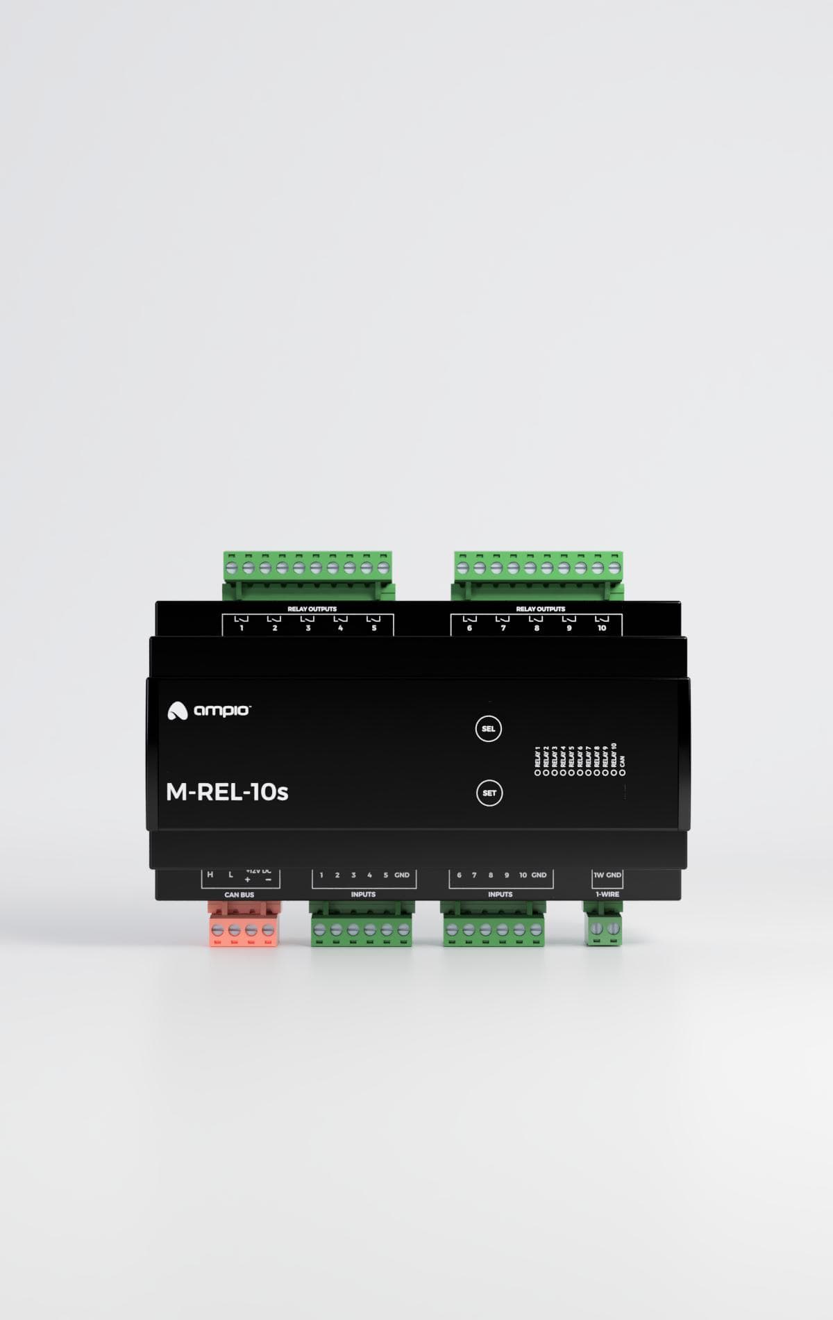 Module with ten relay outputs