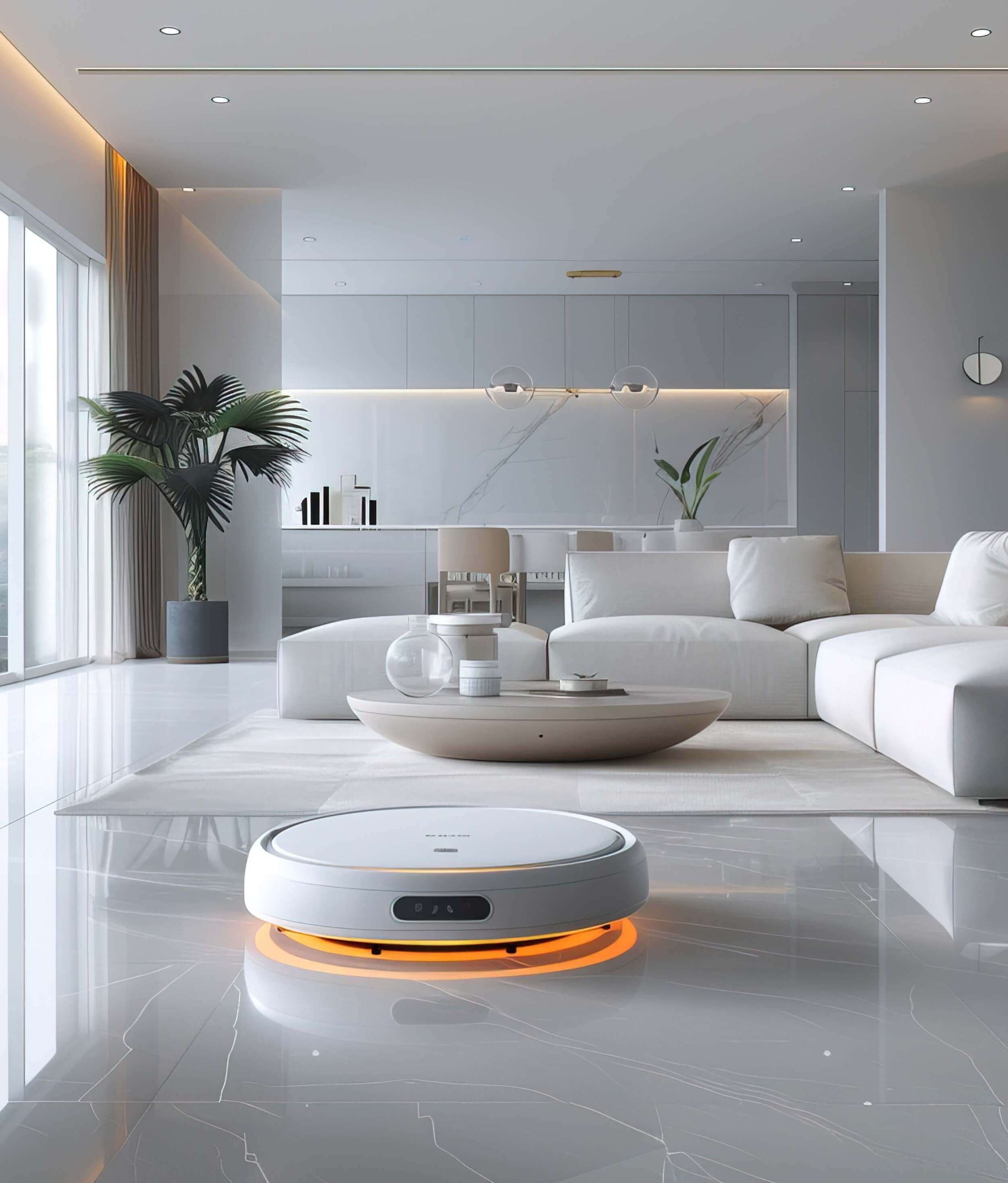 Smart living room – comfort and technology in perfect harmony